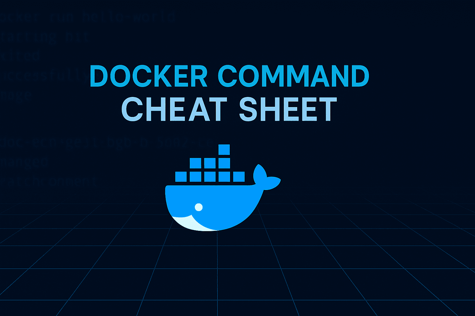 🐳 The Ultimate Docker Command Cheat Sheet for Developers
